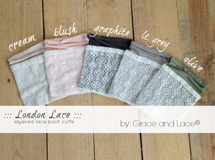 grace and lace boot cuffs